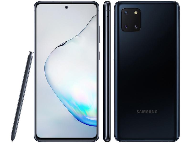 Smartphone Samsung Galaxy Note 10 Lite 128GB Preto Octa-Core 6GB